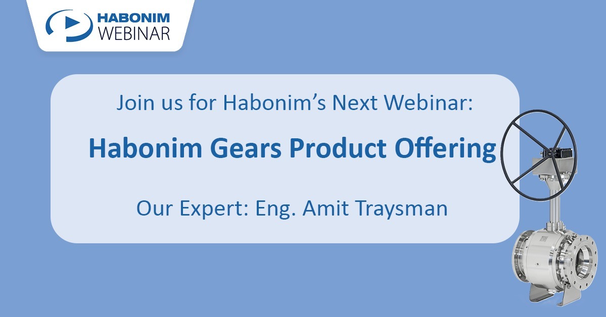 Habonim Gears Product Offering